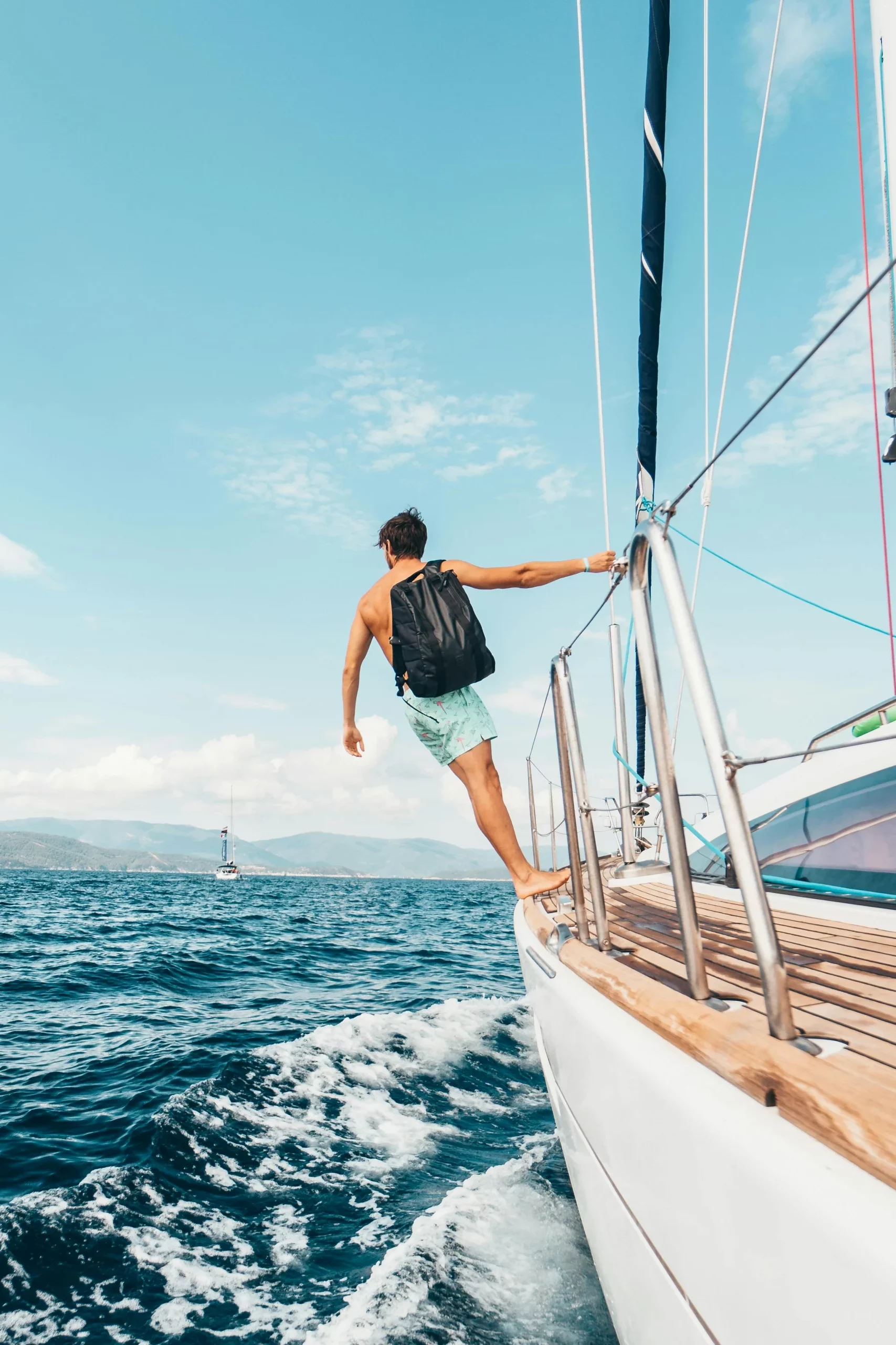 Sailing - adrenaline rush