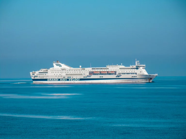 Italian ferry ship