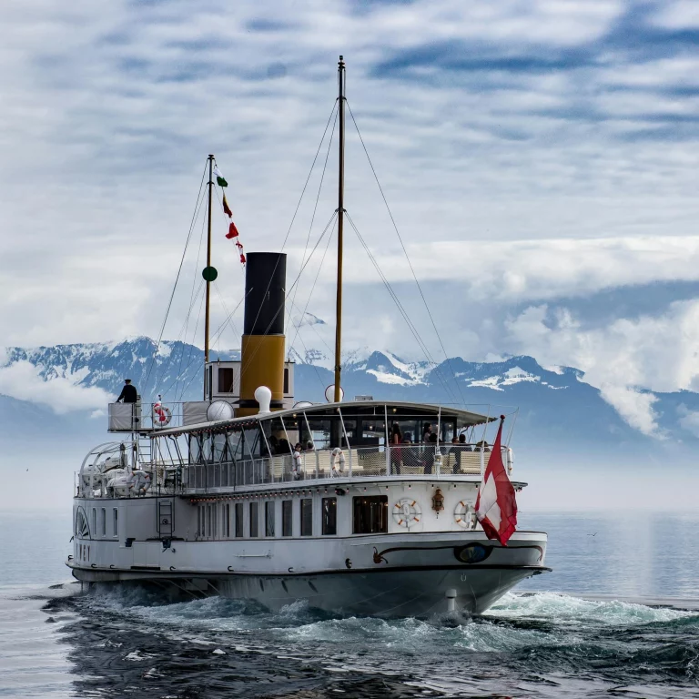 Passenger ferry in Switzerland